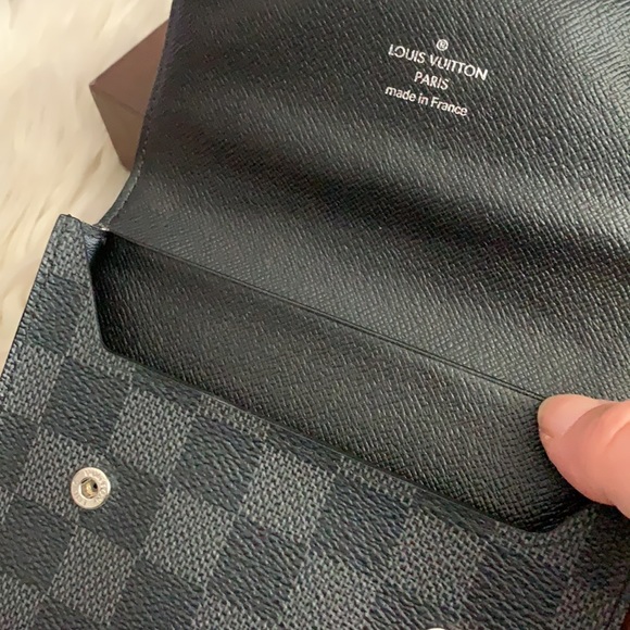 Louis Vuitton graphite portefeuille wallet with coin purse - Picture 3 of 9